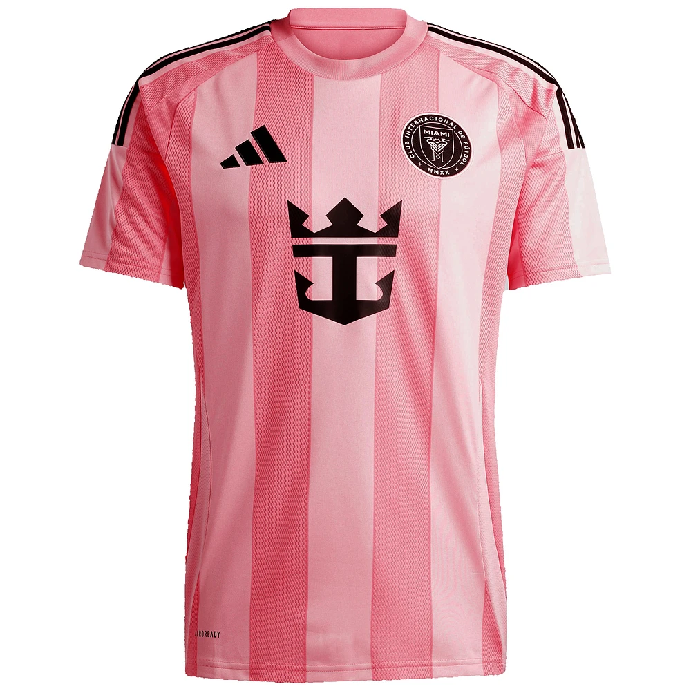 Men's adidas Lionel Messi Light Pink Inter Miami CF 2025 Euforia Replica Player Jersey