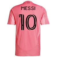 Men's adidas Lionel Messi Light Pink Inter Miami CF 2025 Euforia Replica Player Jersey
