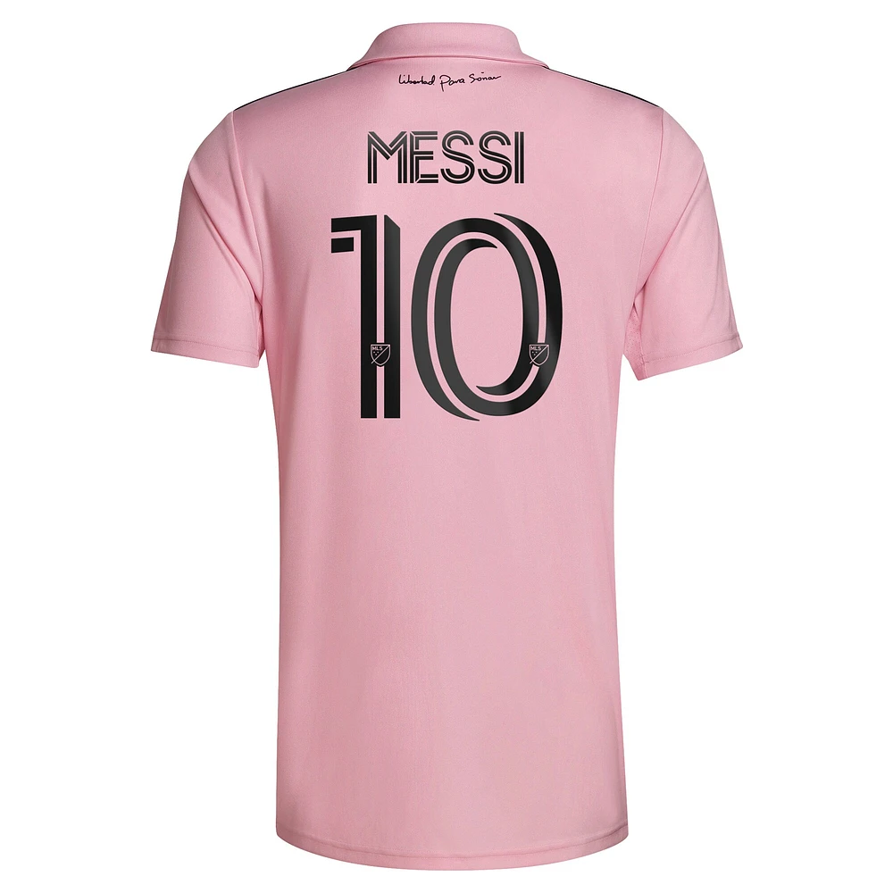 Maillot adidas Lionel Messi Inter Miami CF 2023 The Heart Beat Kit Replica pour homme
