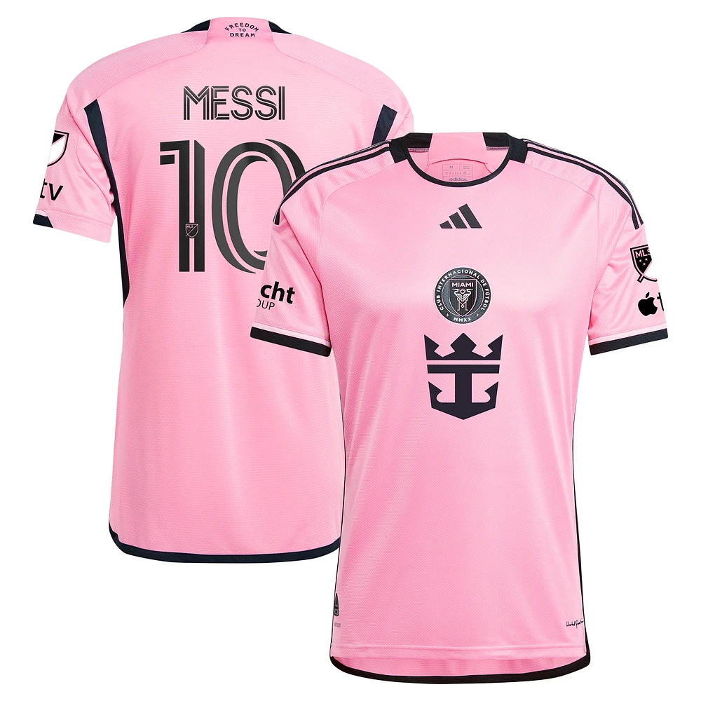 Maillot de joueur authentique Lionel Messi rose Inter Miami CF 2024 2getherness pour homme