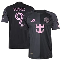 Maillot de joueur authentique adidas Luis Suárez Inter Miami CF 2025 The Fortitude Kit pour homme Noir