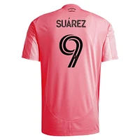 Maillot de joueur adidas Luis Suárez Inter Miami CF 2025 Euforia Replica rose clair pour homme