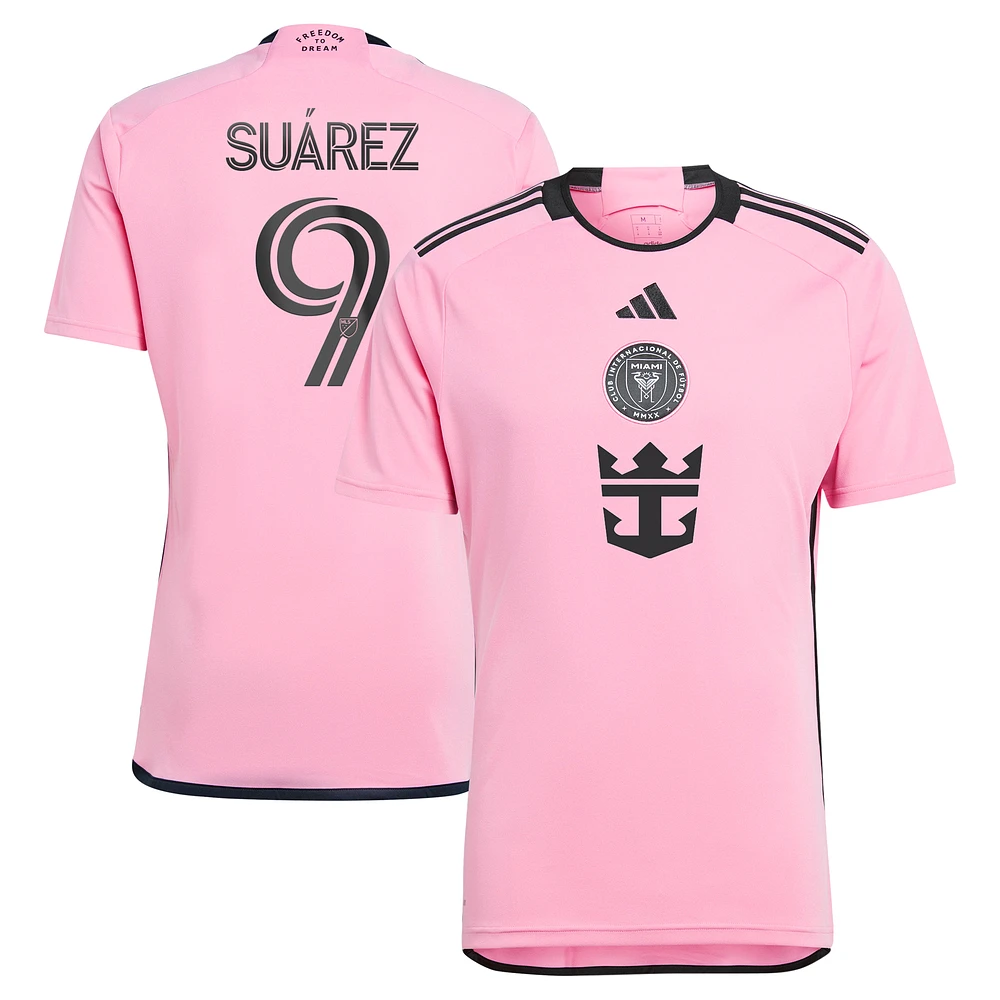 Maillot de joueur adidas Luis Suárez rose Inter Miami CF 2024 2getherness Replica pour homme