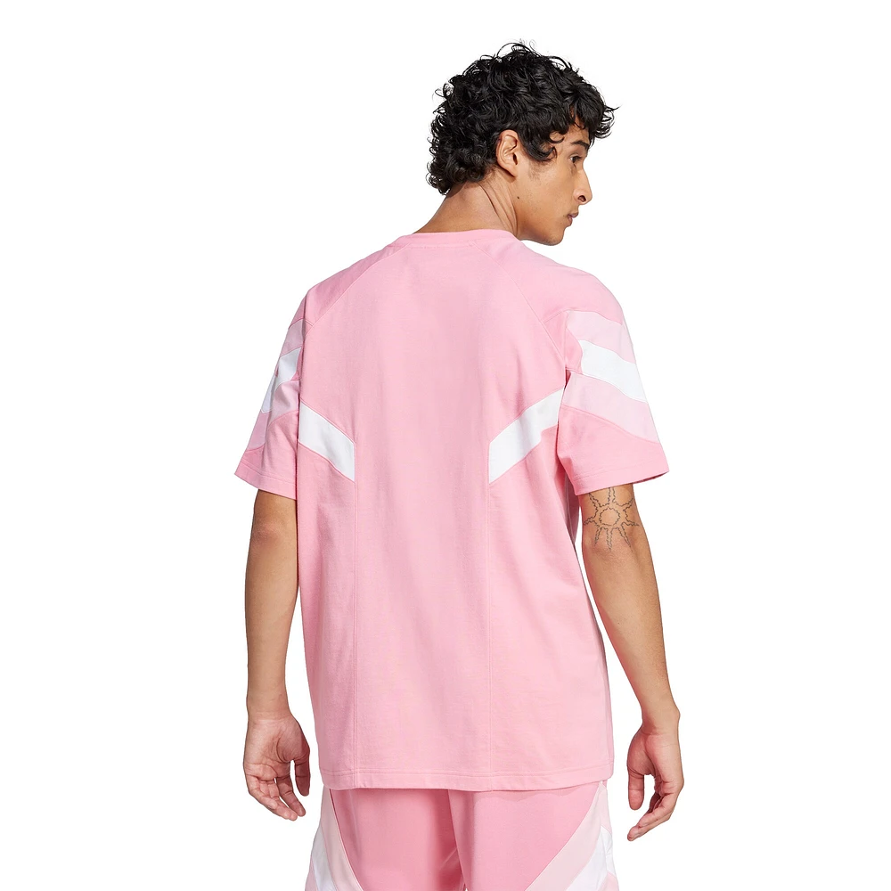 Maillot adidas Originals rose clair Inter Miami CF pour homme, collection Culturewear Fashion