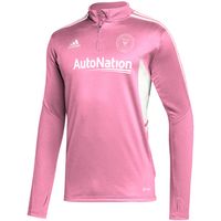 Men's adidas Pink Inter Miami CF Quarter-Zip AEROREADY Training Top