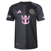 Maillot de joueur authentique adidas Sergio Busquets Inter Miami CF 2025 The Fortitude Kit pour homme noir