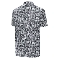 Men's Antigua Gray/Black Inter Miami CF Seasons Polo