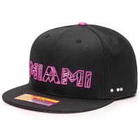 Casquette snapback Foxtail noire Inter Miami CF pour homme