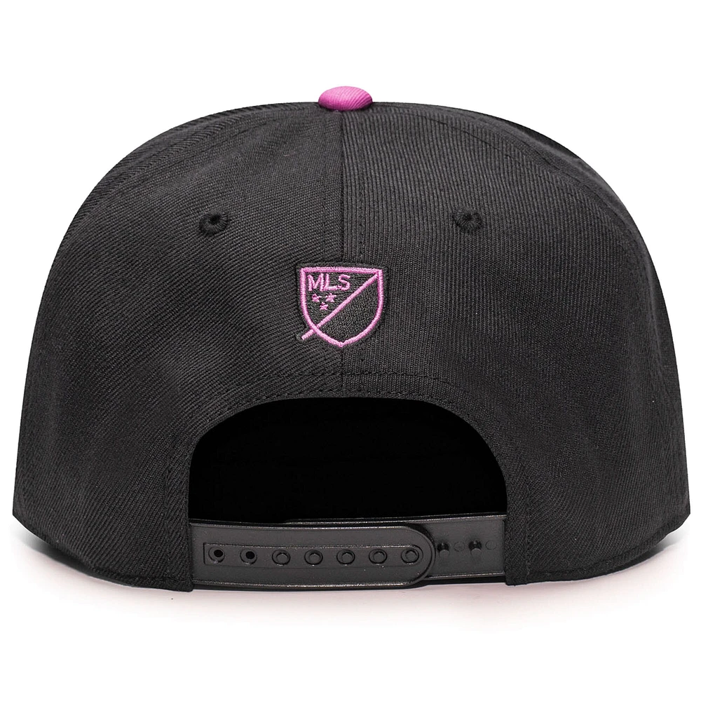 Casquette snapback Foxtail noire Inter Miami CF pour homme