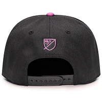 Casquette snapback Foxtail noire Inter Miami CF pour homme