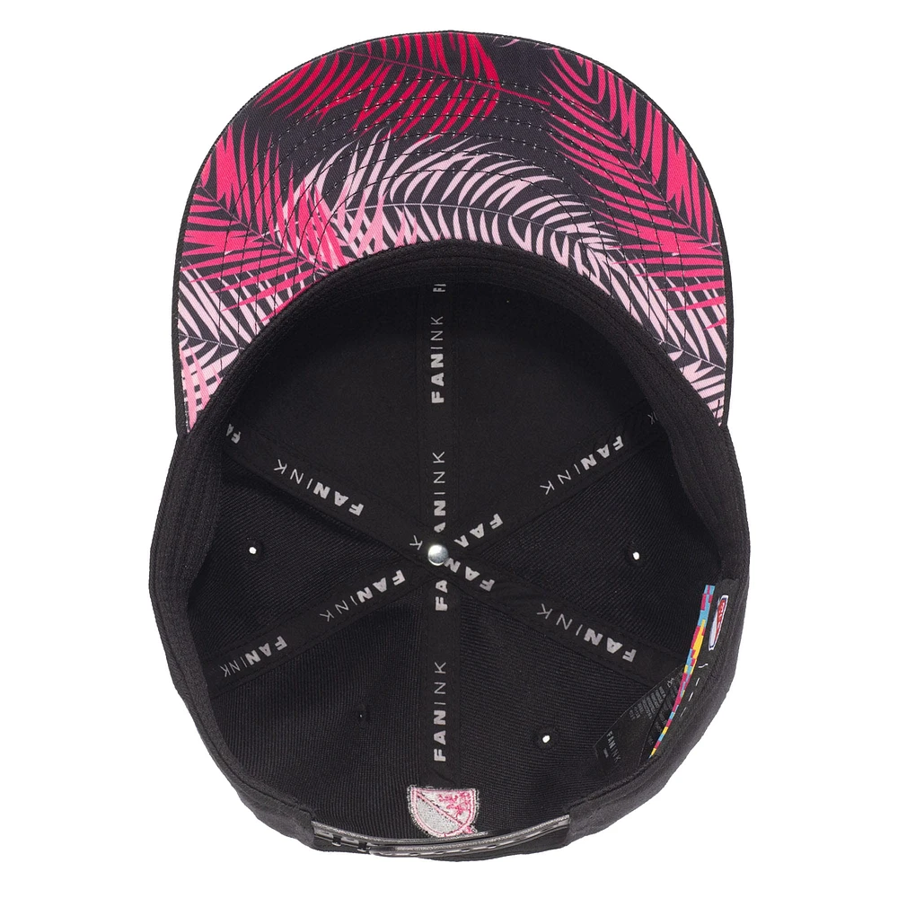 Casquette snapback Foxtail noire Inter Miami CF pour homme