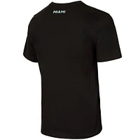 Men's Black Inter Miami CF  Gradient Heavy Relaxed T-Shirt