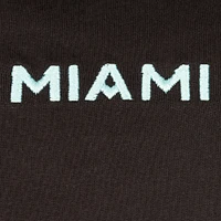 Men's Black Inter Miami CF  Gradient Heavy Relaxed T-Shirt