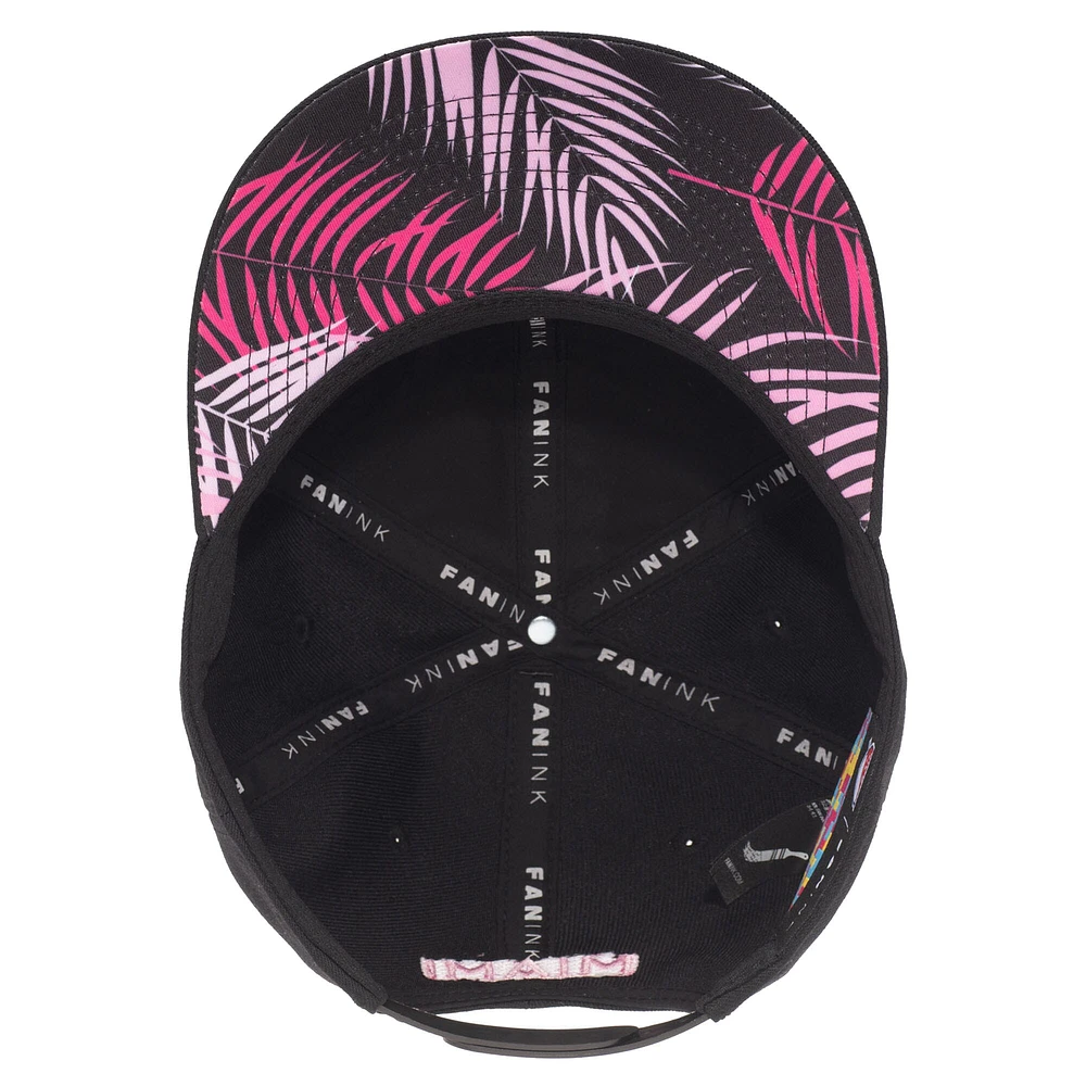 Casquette ajustable noire Inter Miami CF Tahiti pour homme
