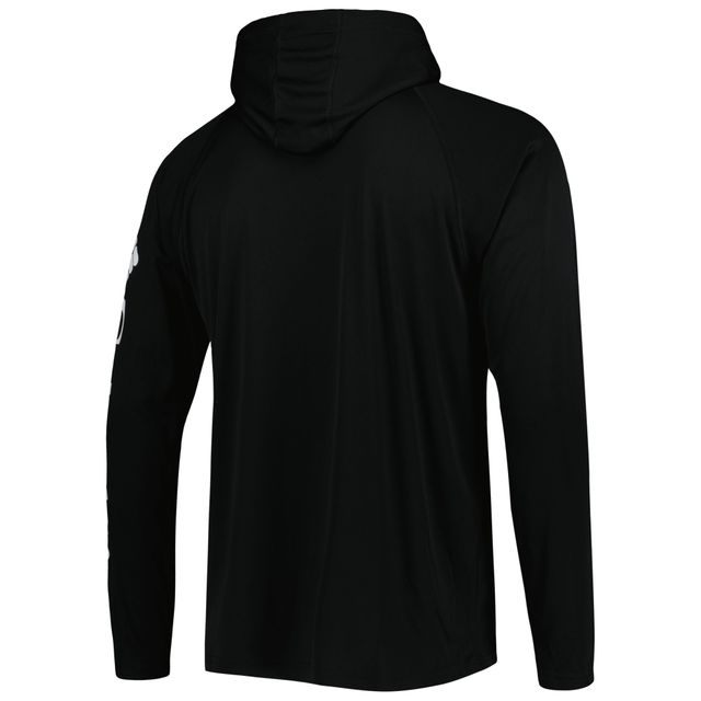 Chandail à capuchon raglan Columbia Inter Miami CF Terminal Tackle Omni-Shade pour homme noir