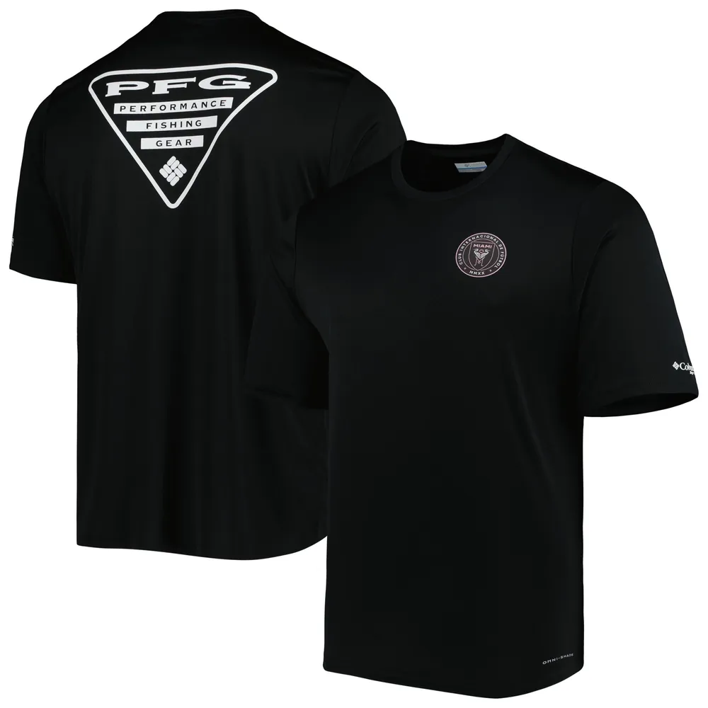 Lids Inter Miami CF Columbia Terminal Tackle Omni-Shade T-Shirt - Black