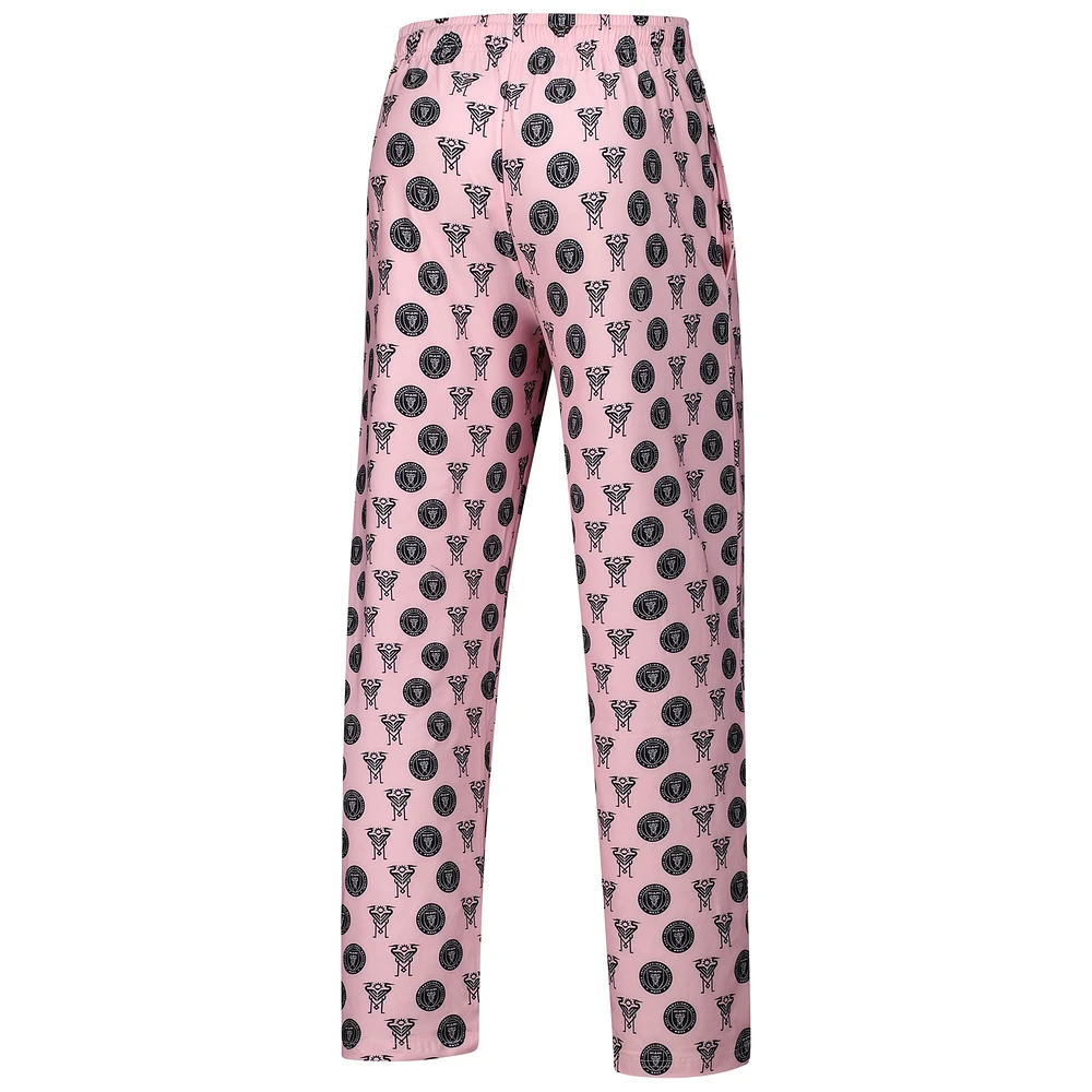 Pantalon de nuit Inter Miami CF Record rose pour homme Concepts Sport