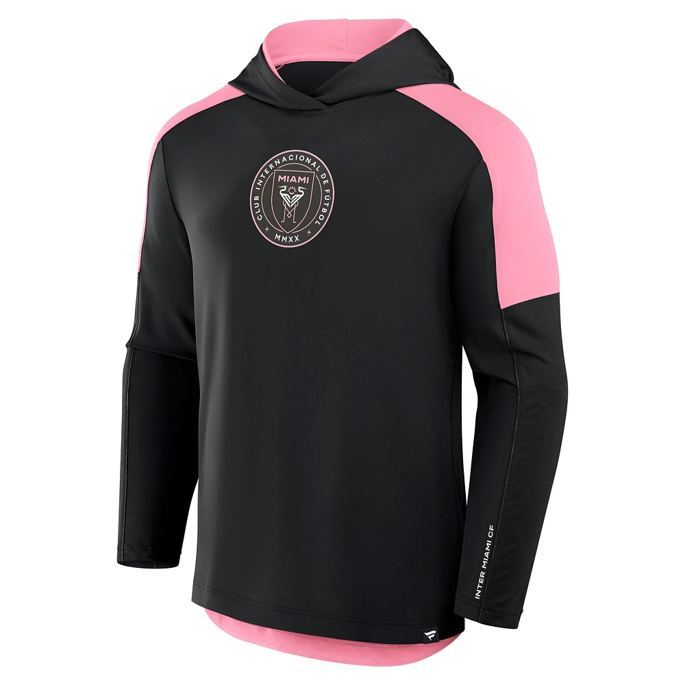 Sweat à capuche de transition Inter Miami CF Red Card pour homme Fanatics Black