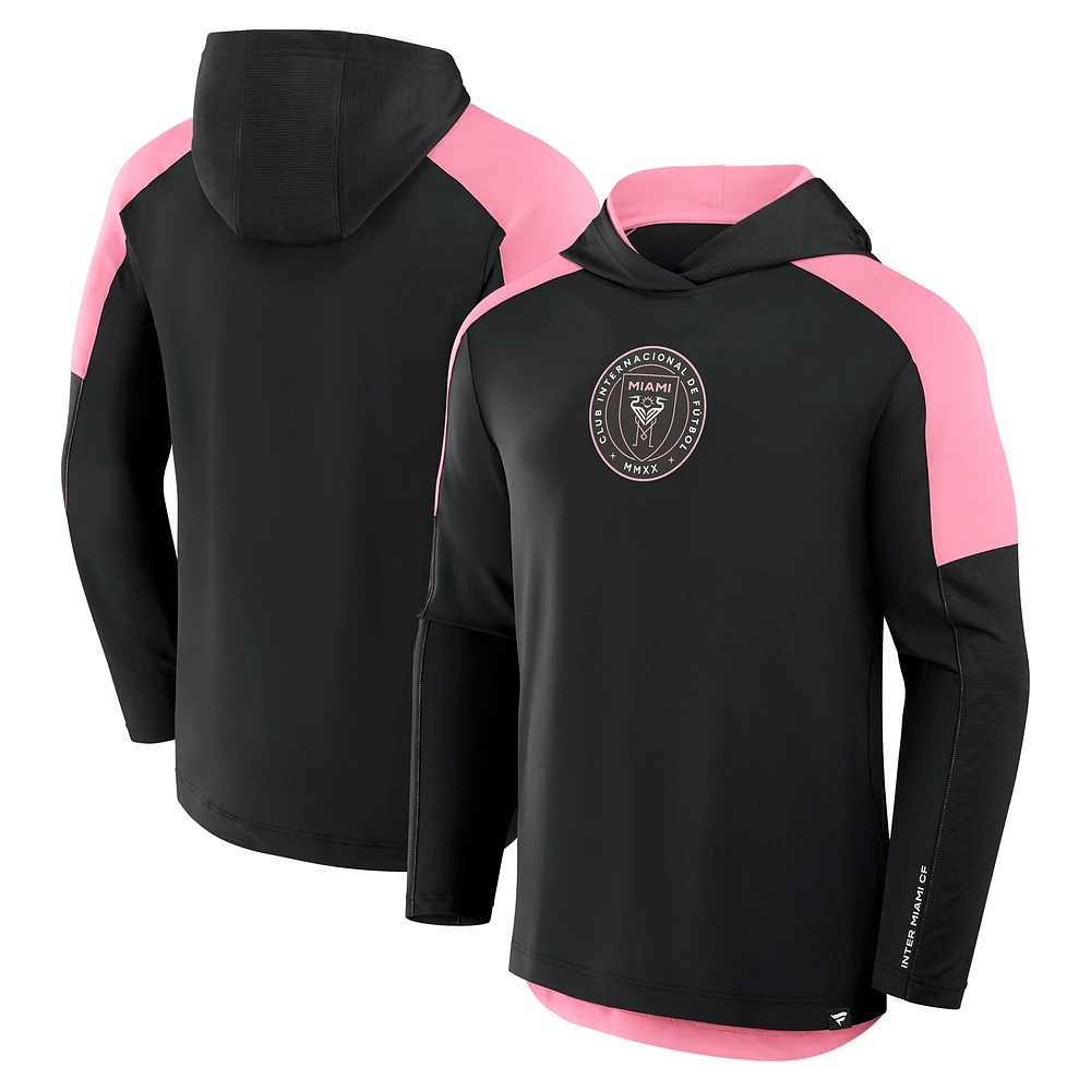 Sweat à capuche de transition Inter Miami CF Red Card pour homme Fanatics Black