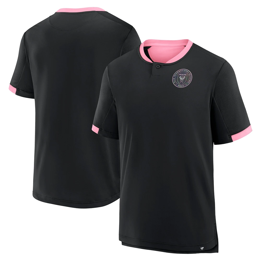 T-shirt noir pour homme Fanatics Inter Miami CF Stoppage Time Striker