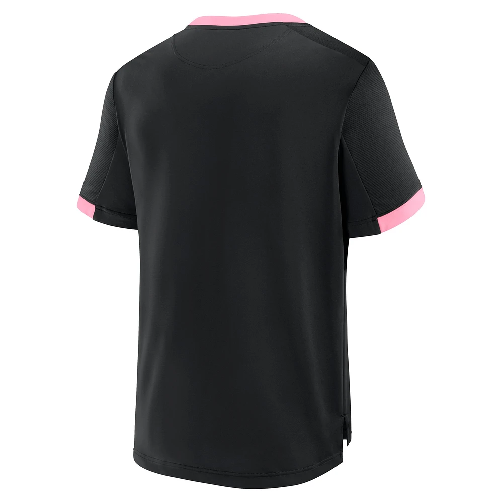 T-shirt noir pour homme Fanatics Inter Miami CF Stoppage Time Striker