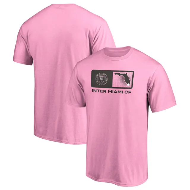 Men's Pro Standard Pink Atlanta Braves Club T-Shirt