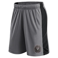 Men's Fanatics Gray Inter Miami CF Team Shorts