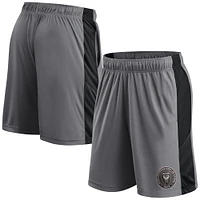 Men's Fanatics Gray Inter Miami CF Team Shorts