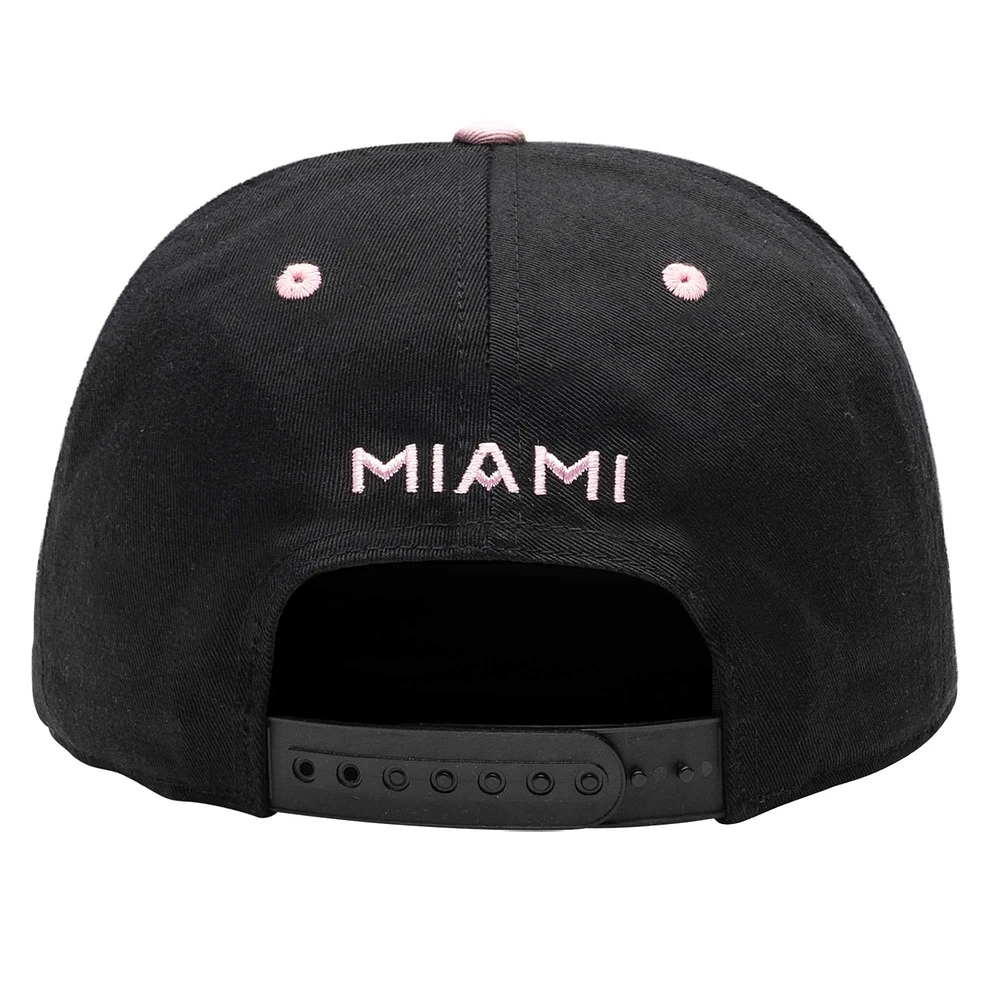 Casquette Snapback noire Bankroll Inter Miami CF pour hommes