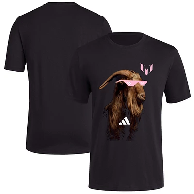 Men's Messi x adidas Black Sunny Goat T-Shirt