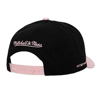 Men's Mitchell & Ness Cream Inter Miami CF Brushed Off Pro Crown Snapback Hat