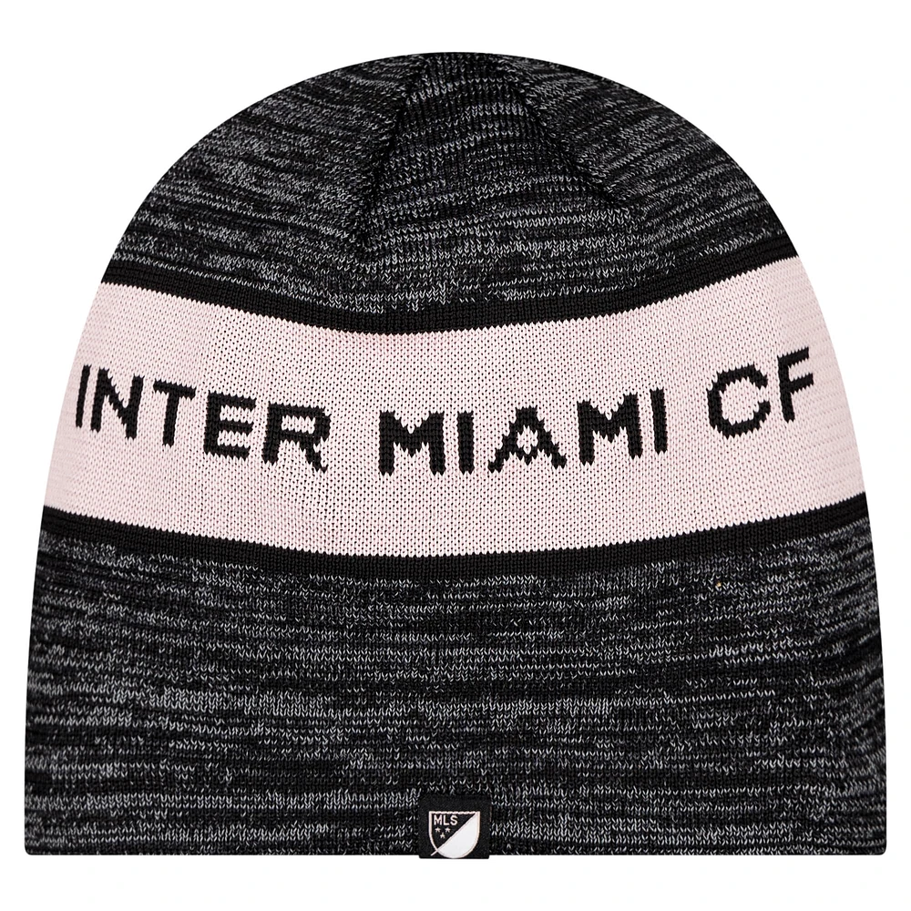 Men's New Era Black Inter Miami CF 2025 Kickoff Beanie