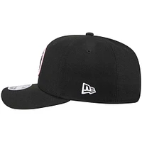 Men's New Era  Black Inter Miami CF 9SEVENTY Stretch-Snap Hat