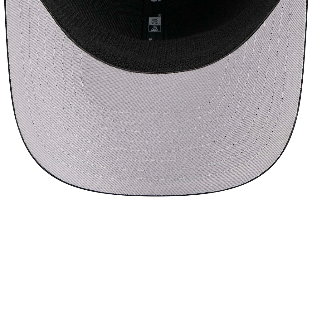 Men's New Era  Black Inter Miami CF 9SEVENTY Stretch-Snap Hat