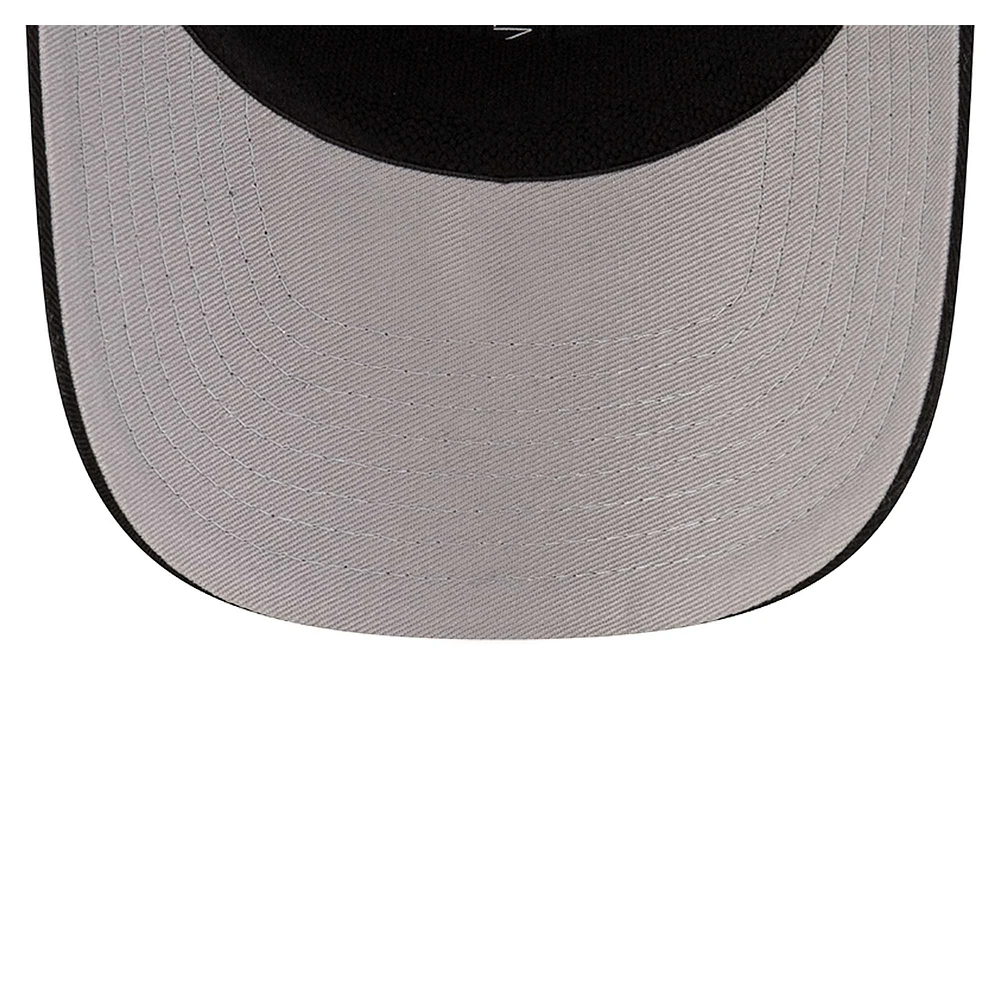 Casquette ajustable extensible à boutons-pression Inter Miami CF 9SEVENTY noire New Era pour homme