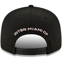 Men's New Era Black Inter Miami CF Starting 9FIFTY Adjustable Snapback Hat