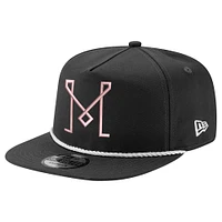 Casquette réglable noire Inter Miami CF The Golfer Kickoff Collection pour hommes