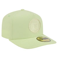 Casquette ajustée New Era 59FIFTY verte Inter Miami CF Color Pack pour homme
