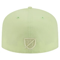 Casquette ajustée New Era 59FIFTY verte Inter Miami CF Color Pack pour homme