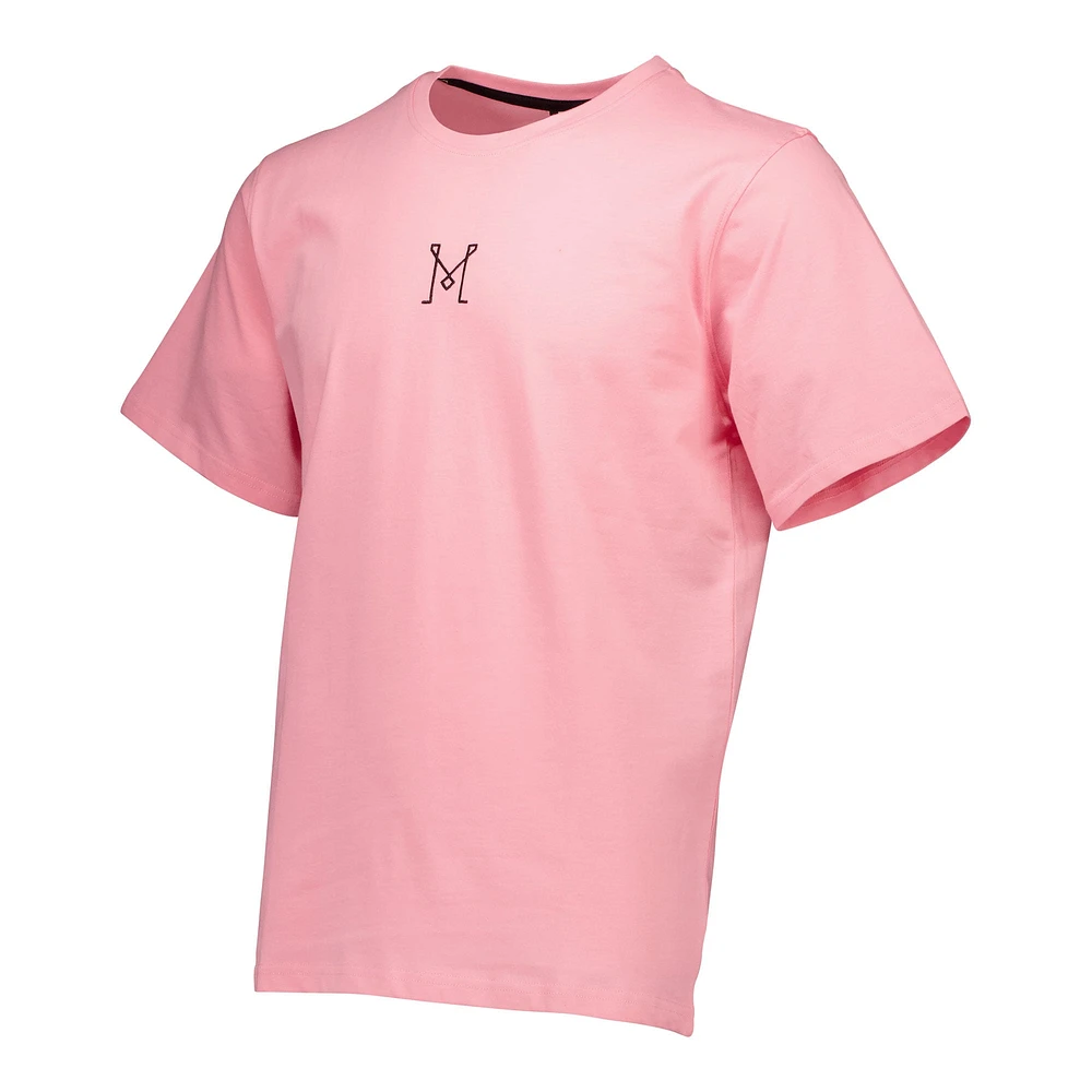 Men's Pink Inter Miami CF Street Heavyweight Relaxed T-Shirt