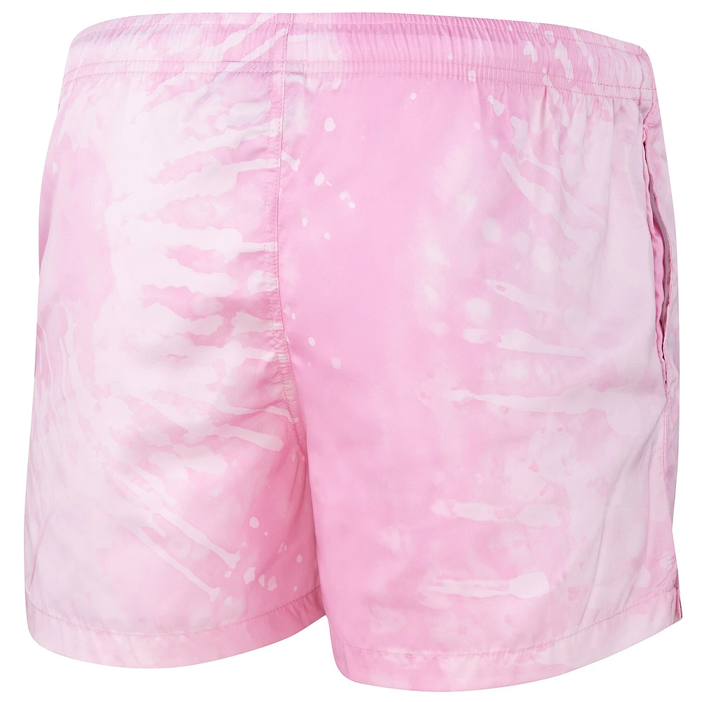 Short sublimé en jersey rose Inter Miami CF pour homme, motif Sport Design Suède