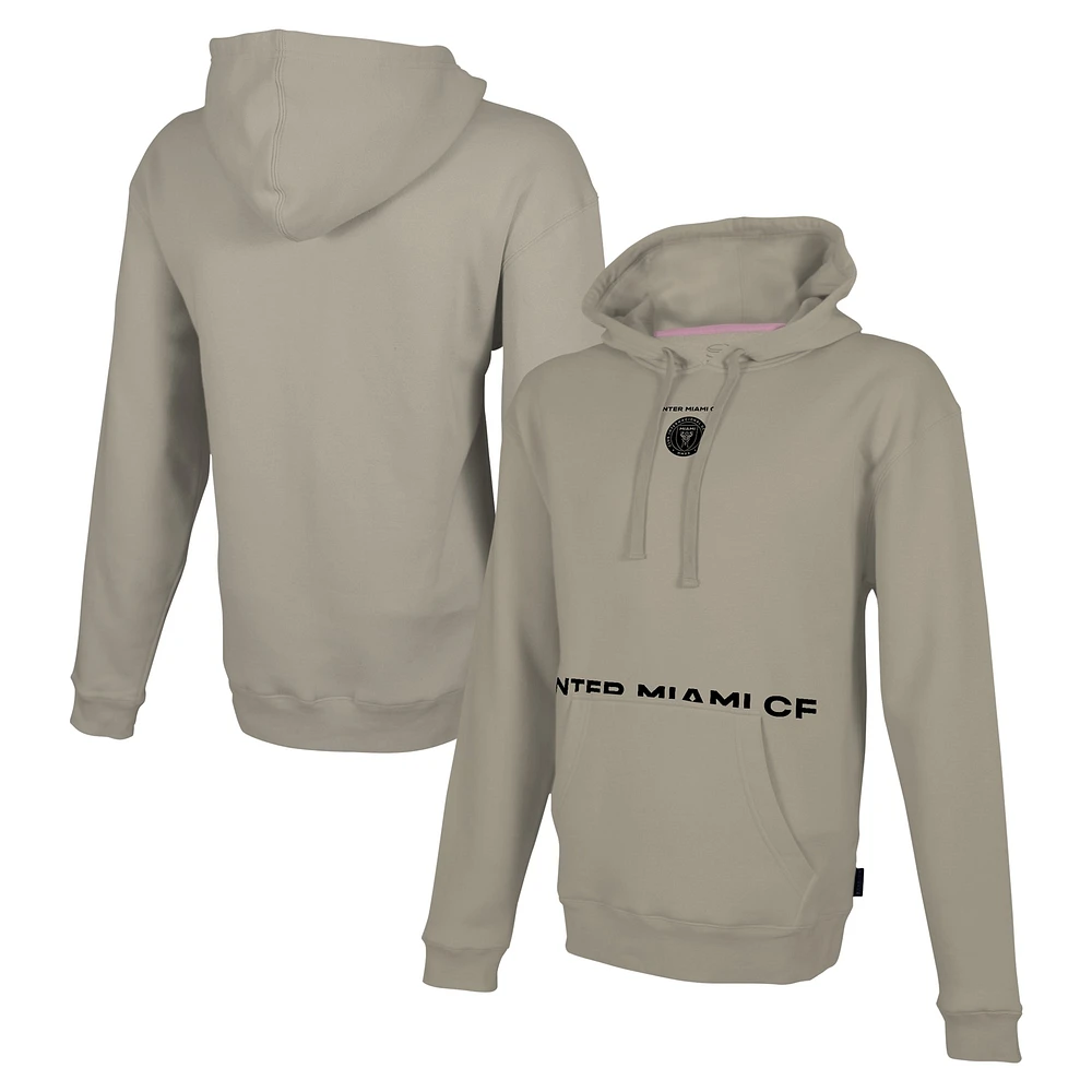 Sweat à capuche Stadium Essentials Tan Inter Miami CF Status pour hommes