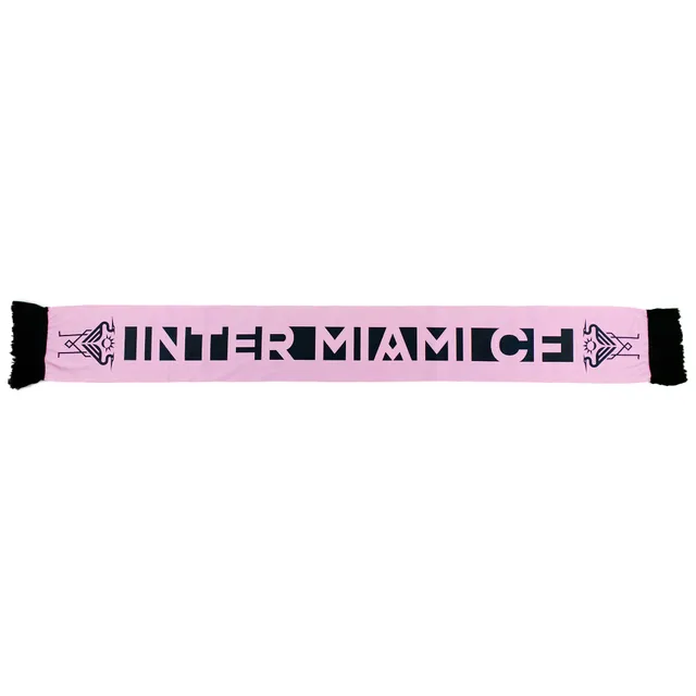 Lids Inter Miami CF Your Fútbol Is Here Scarf - Black/Pink