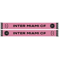 Écharpe rose à crochet en jersey Inter Miami CF