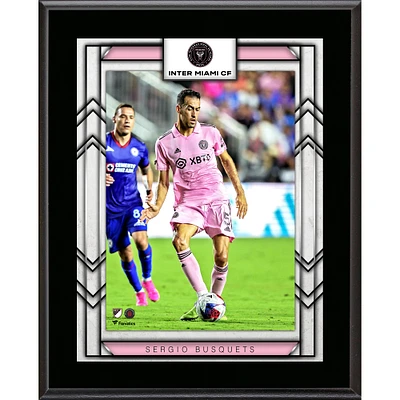 Sergio Busquets Inter Miami CF 10.5" x 13" Sublimated Player Plaque