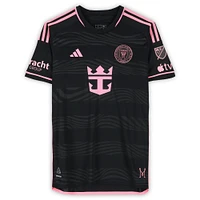 Sergio Busquets Inter Miami CF Autographed Match-Used #5 Black adidas Jersey vs. Columbus Crew on October 2, 2024 - Size L