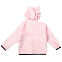 Toddler Sport Design Sweden  Pink Inter Miami CF Tie-Breaker Teddy Full-Zip Hoodie
