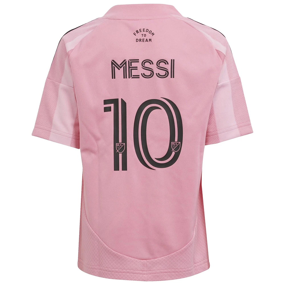 Toddler adidas Lionel Messi Light Pink Inter Miami CF 2025 Euforia Mini Kit