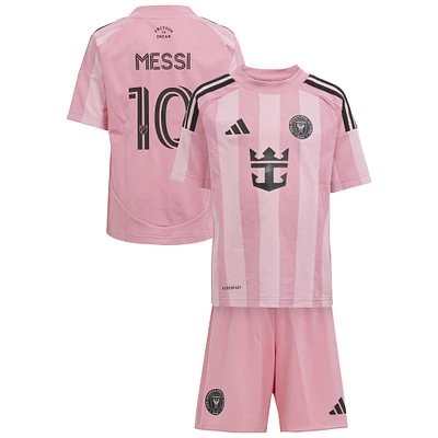 Toddler adidas Lionel Messi Light Pink Inter Miami CF 2025 Euforia Mini Kit