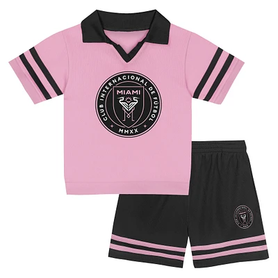 Toddler  Pink Inter Miami CF Charming Dude Top & Short Set